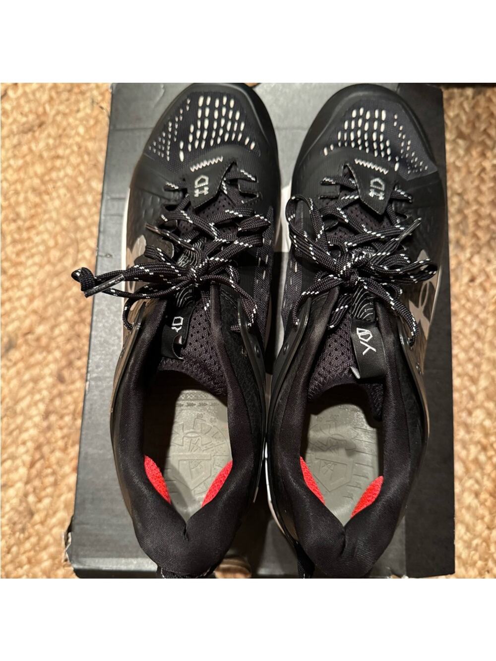 Under Armour Cleats Black and White Yard Low MT